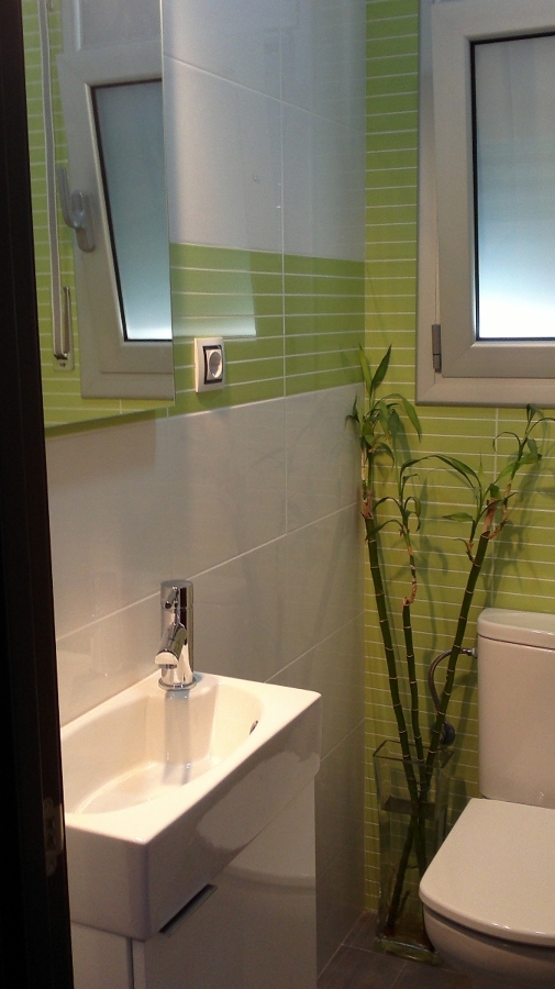baño reducido