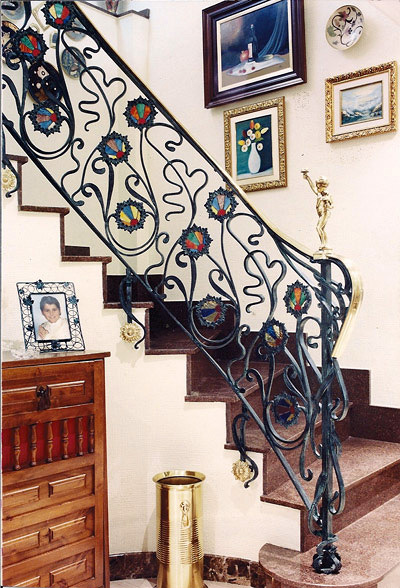 BARANDA DE FORJA MOD. GAUDY