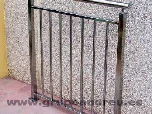 Barandilla acero inoxidable