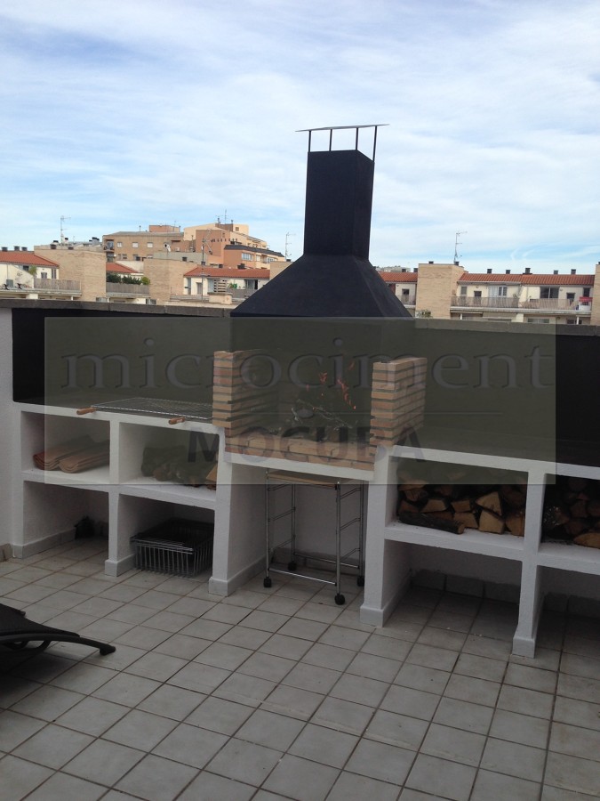BARBACOA EXTERIOR MICROCEMENTO