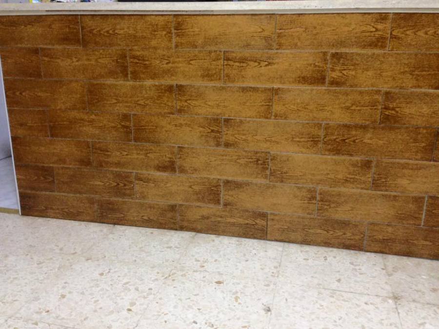 Barra americana imitación madera