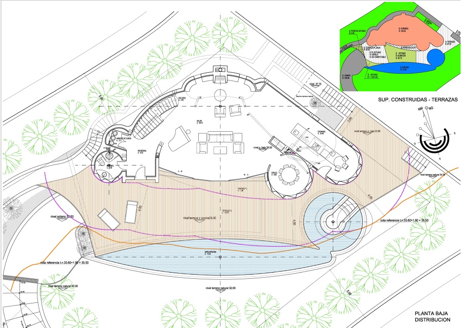 PLANTA CASA CHELE PORTAL NOUS - CALVIA