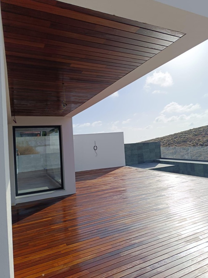 Tarima de IPE de exterior y revestimiento de techo de exterior