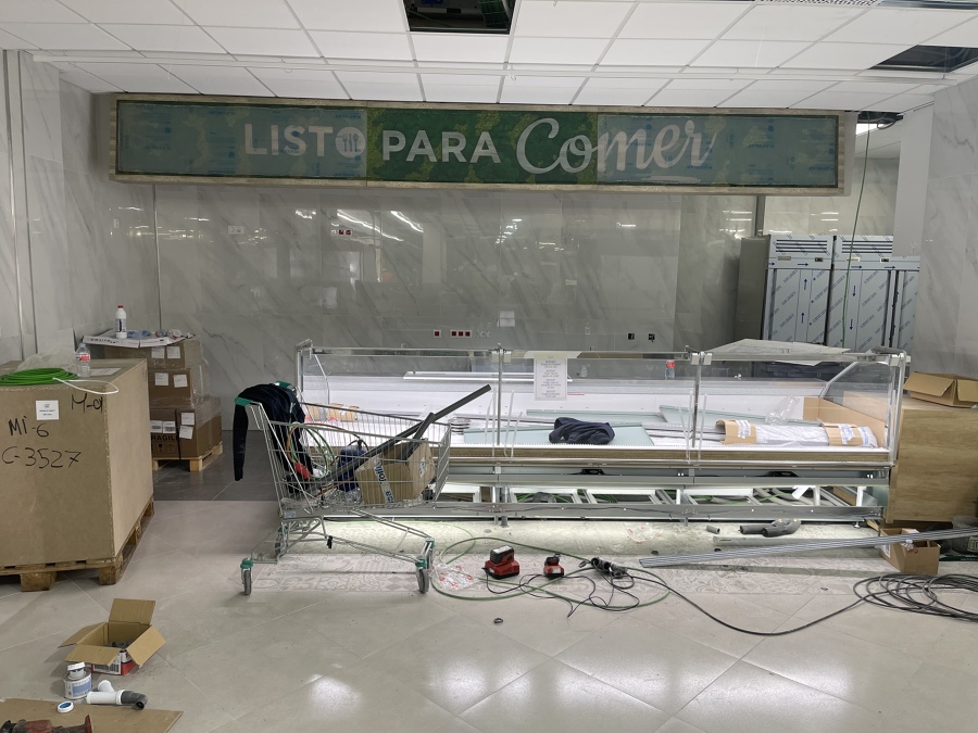 Realización de espacio punto de venta