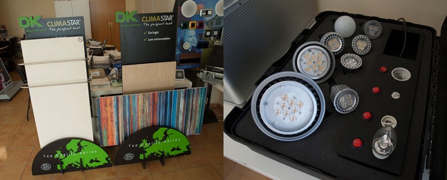 Calefaccion y leds