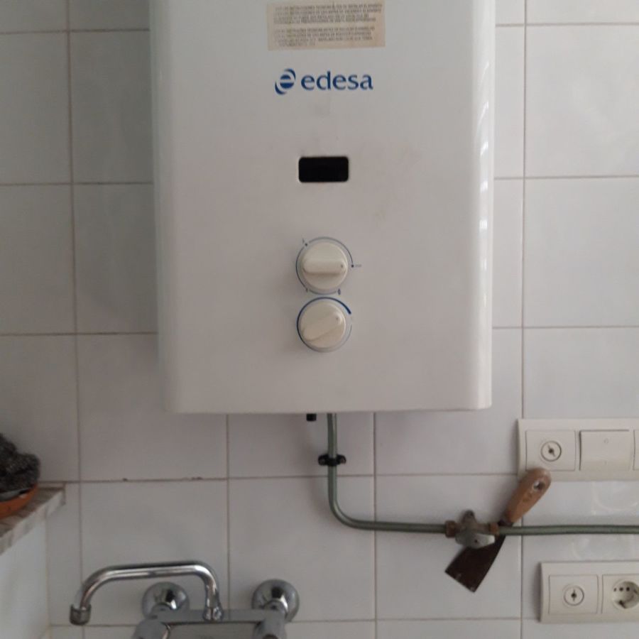 Instalación de calentadores y calderas