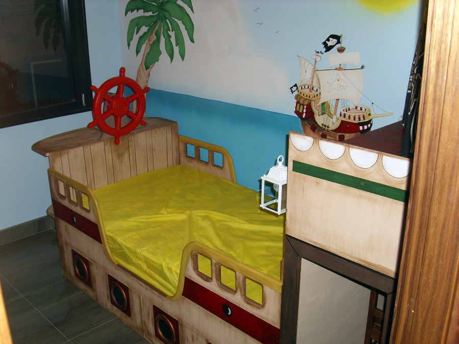 Cama Barco Pirata