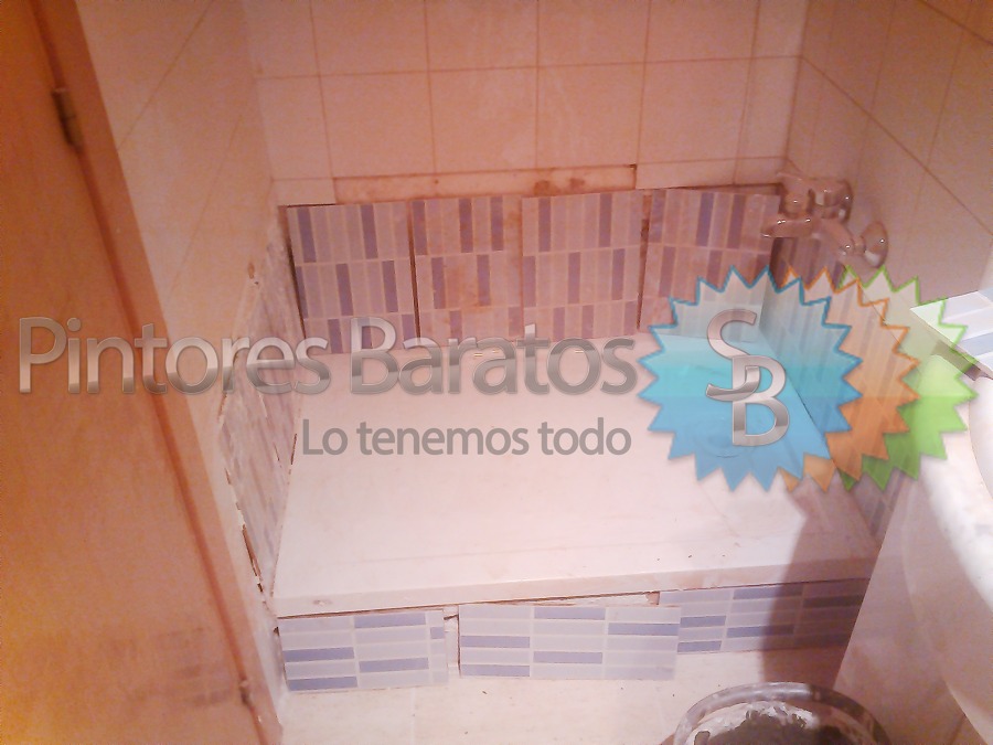 CAMBIO BAÑERA POR PLATO DE DUCHA 100 X 0,70