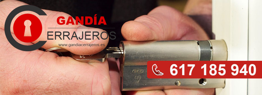 Cambio, instalación y reparación de cerraduras en Gandia