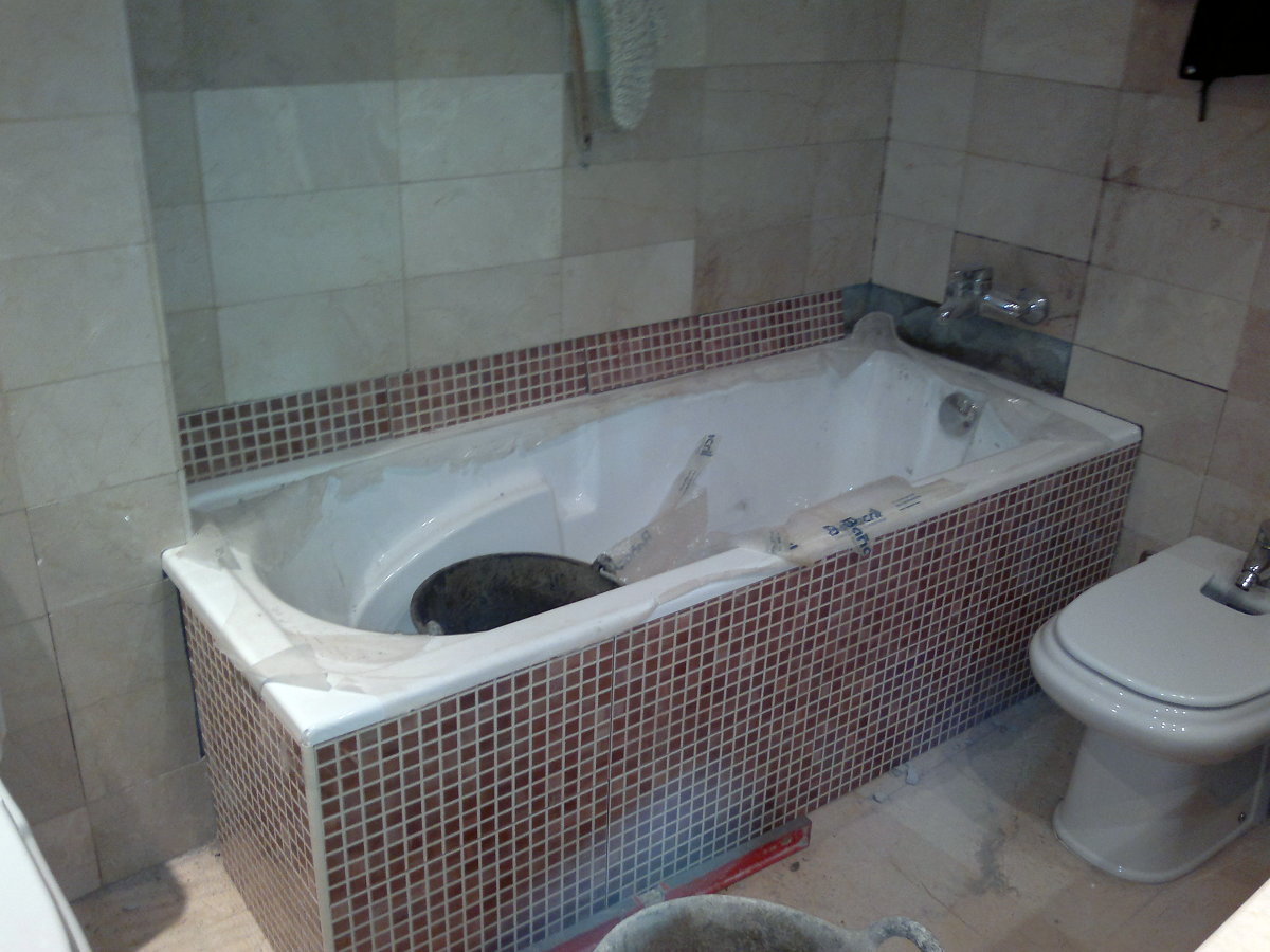 Cambio de bañera.