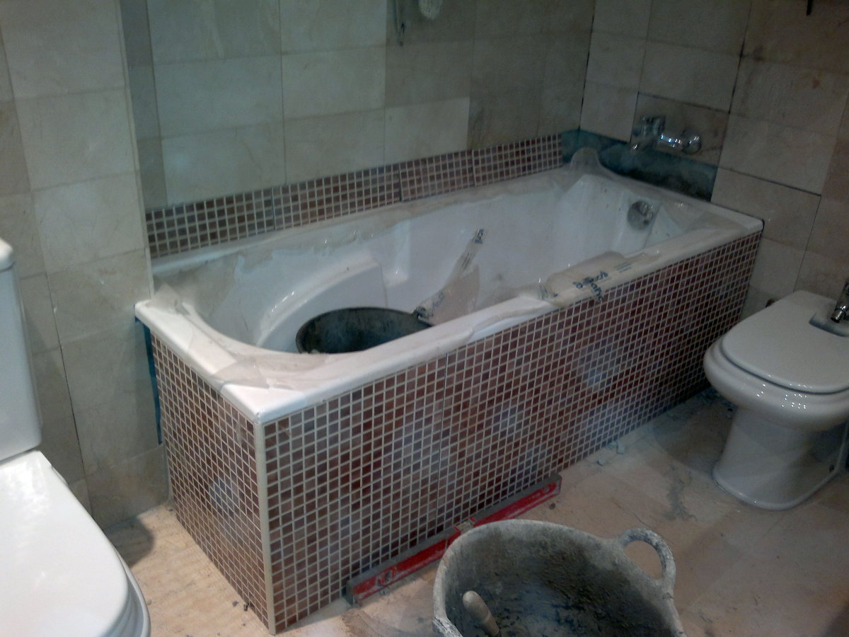Cambio de bañera.