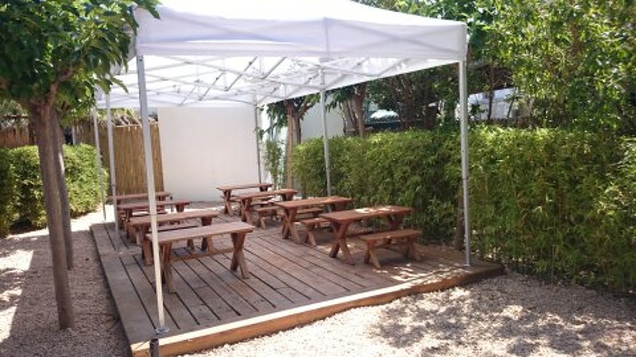 Carpa plegable