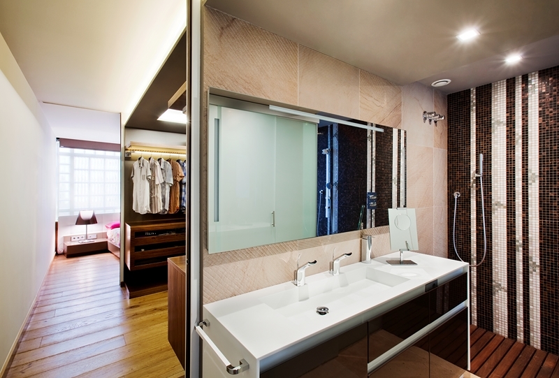 Casa unifamiliar entre medianeras en Sant Andreu (Barcelona)