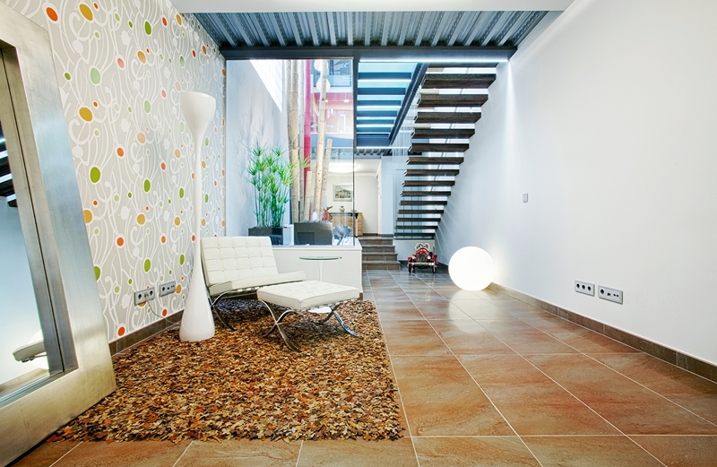 Casa unifamiliar entre medianeras en Sant Andreu (Barcelona)
