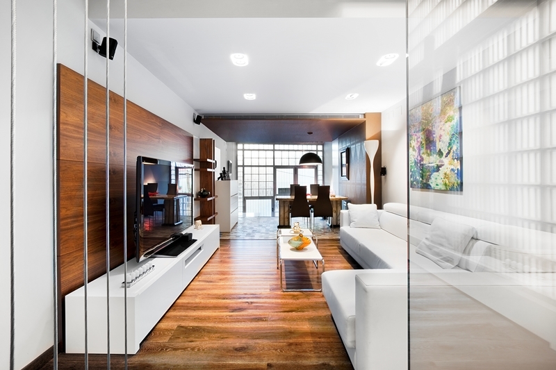 Casa unifamiliar entre medianeras en Sant Andreu (Barcelona)