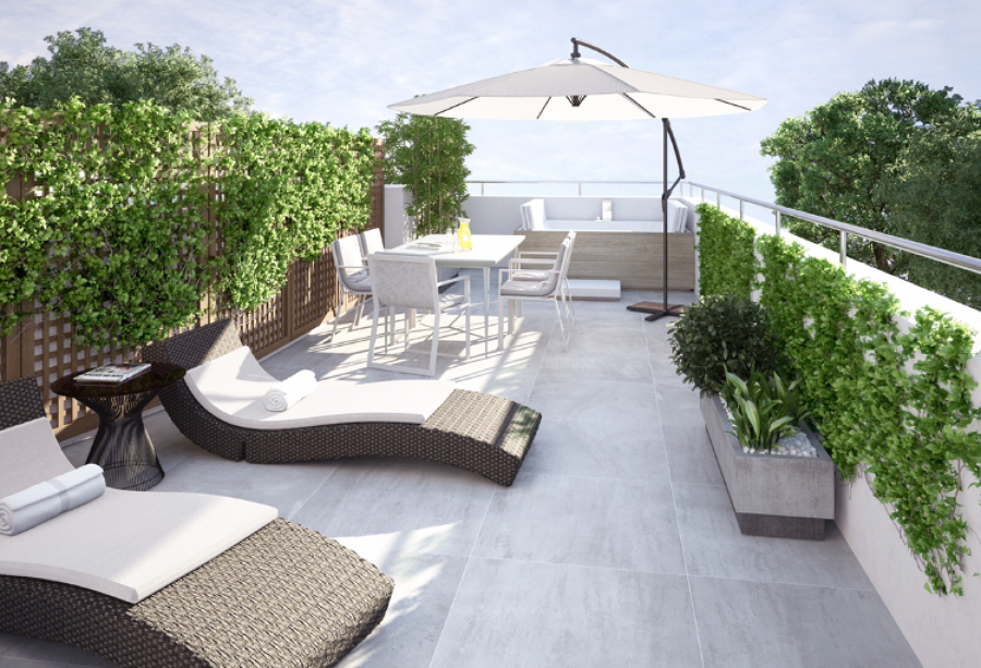 Terraza aticos