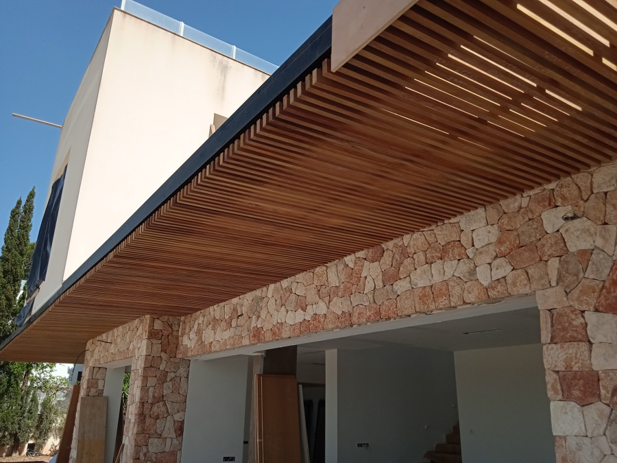 Pérgola exterior