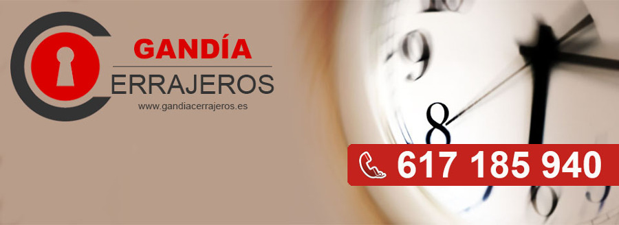 Cerrajeros Gandia 24 horas