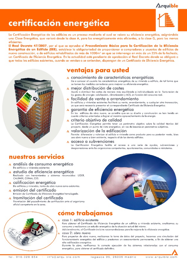 Certificación Energética