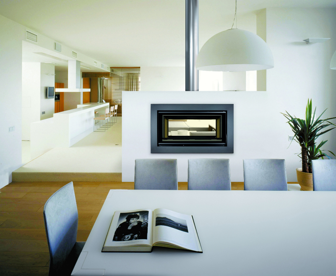 Foto: Chimenea c 98 Doble Cara de SilSolar #147319 - Habitissimo