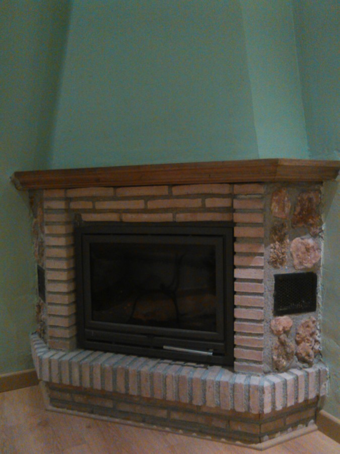 chimenea cerrada