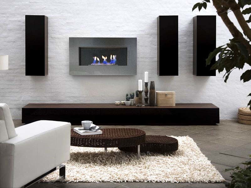Foto: chimenea de bioetanol culture de pared decoracion y diseño ... Decoracion diseño chimenea