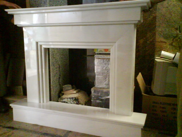 Foto: Chimenea de Marmol Blanco Macael de Mármoles Y Granitos Antonio