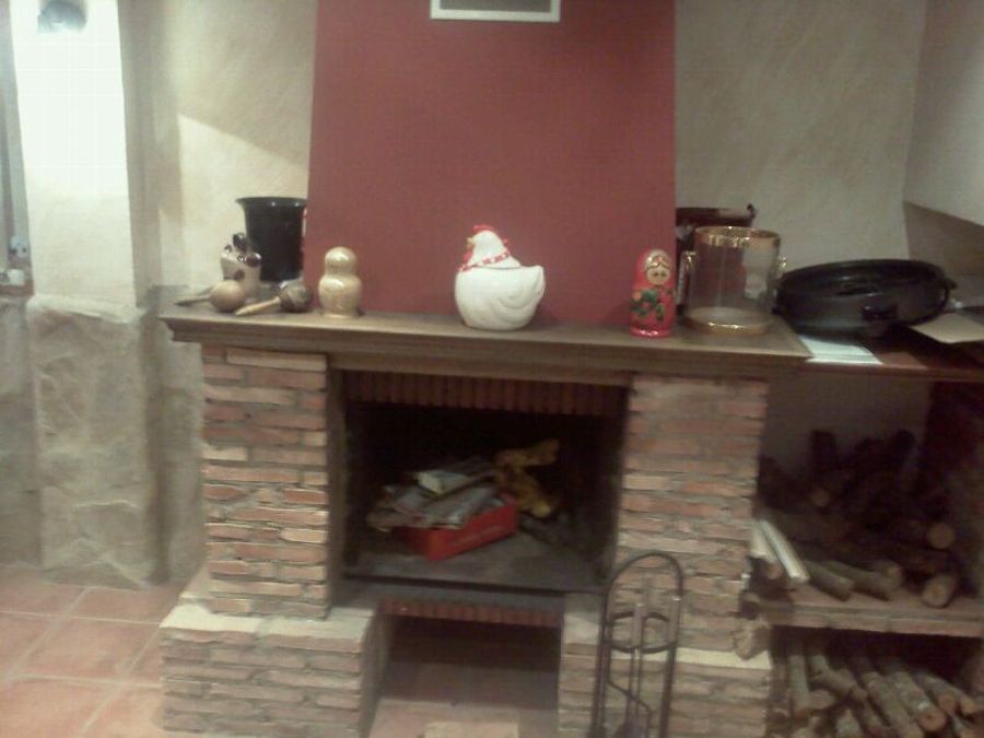 CHIMENEA DE OBRA