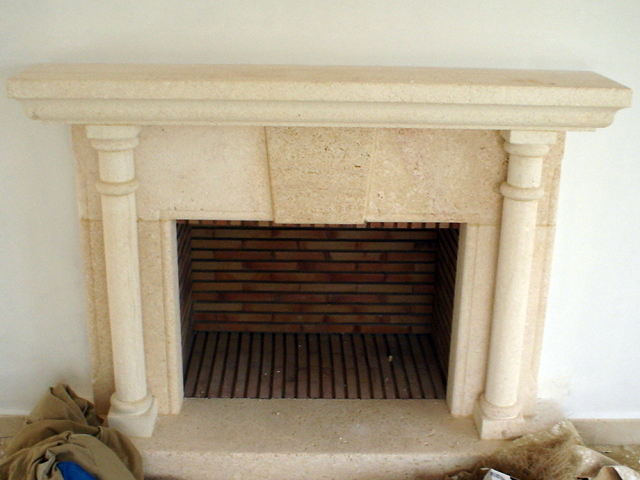 chimenea  interior