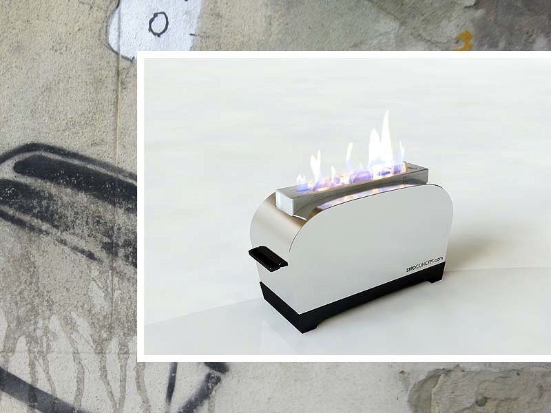 Foto: chimeneas de bioetanol de diseño toaster de shioconcept.com ...