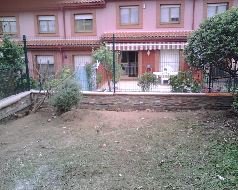 Cierre de jardin