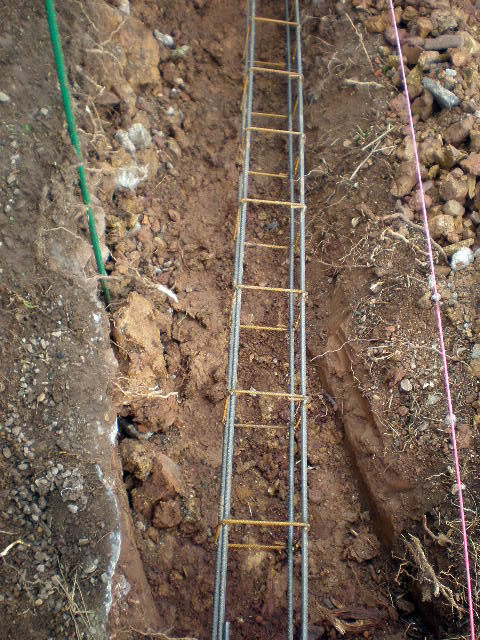 CIMENTANDO UN MURO