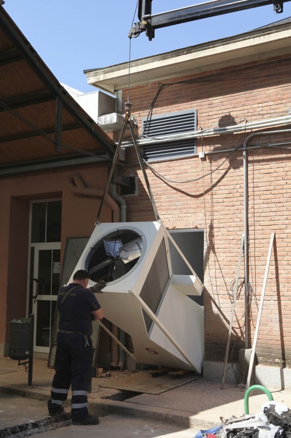 Instalación de sistema de clima en Universidad