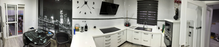 Cocina blanca