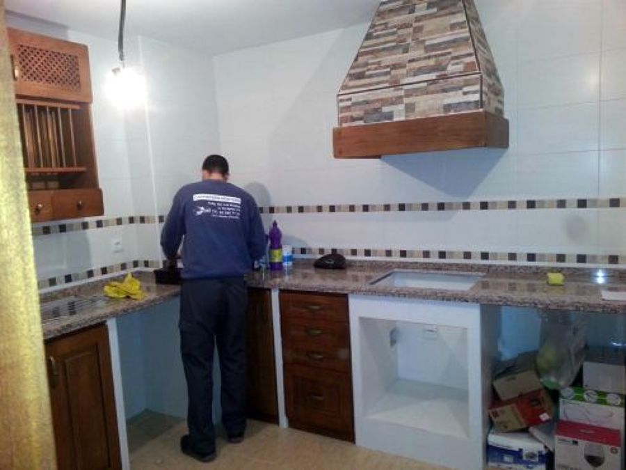 Cocina rústica