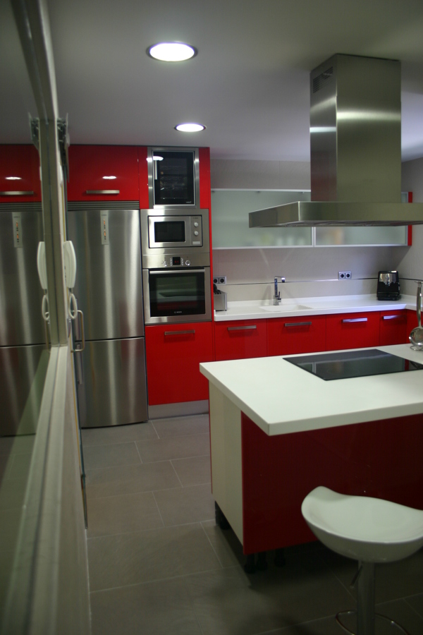 reforma de cocina y amueblamiento de la misma