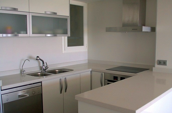 Cocina apartamento.