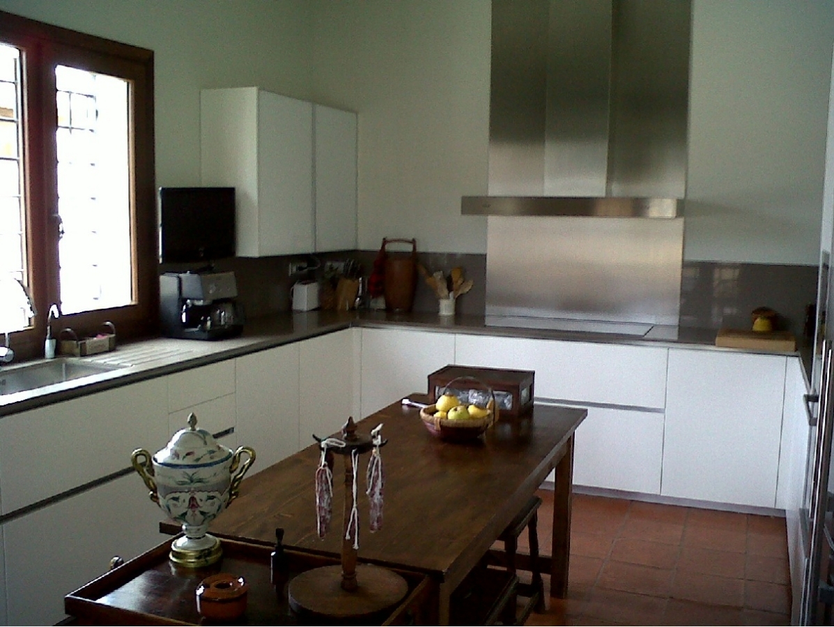 Cocina blanca
