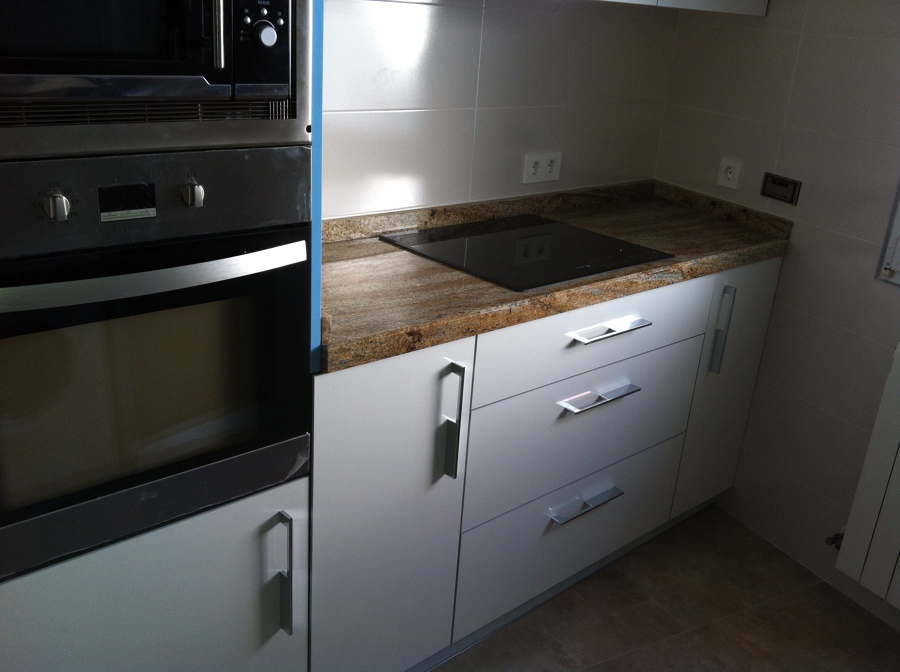 Cocina con angulos