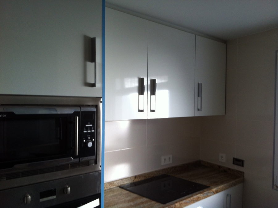 Cocina con angulos