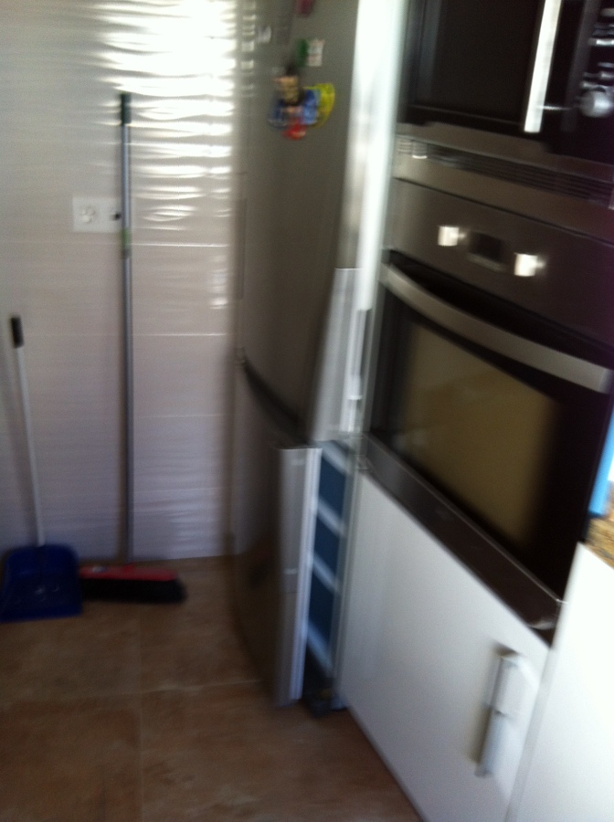 Cocina con angulos