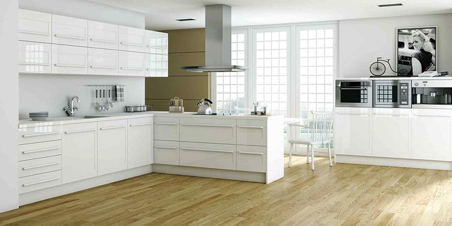 cocina con bancada
