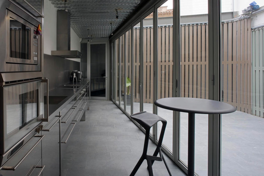 Cocina de Acero inoxidable