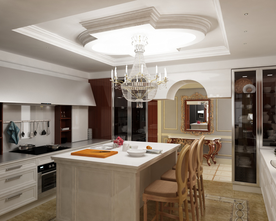 Cocina de lujo