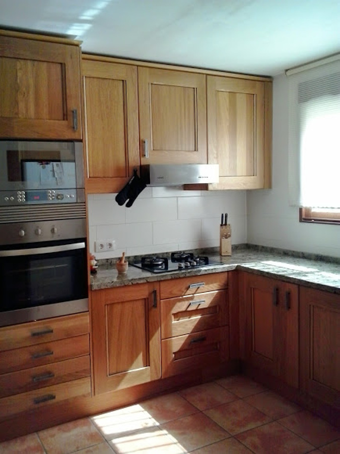 COCINA DONDE ANTES HUBO COMEDOR