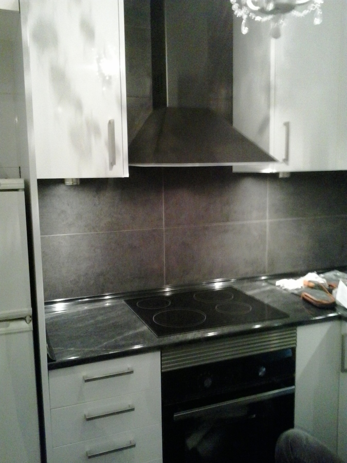 Cocina en barrio de Gracia Barcelona