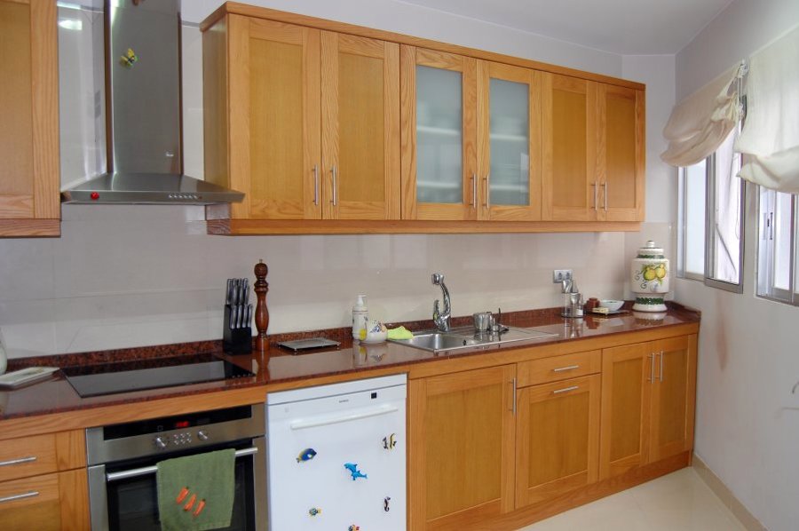 Cocina en roble