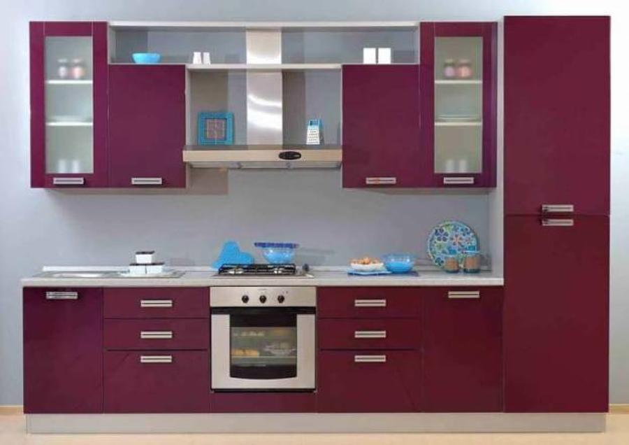Cocina granate línea 1