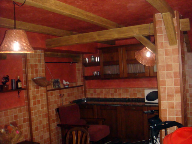 Cocina rústica