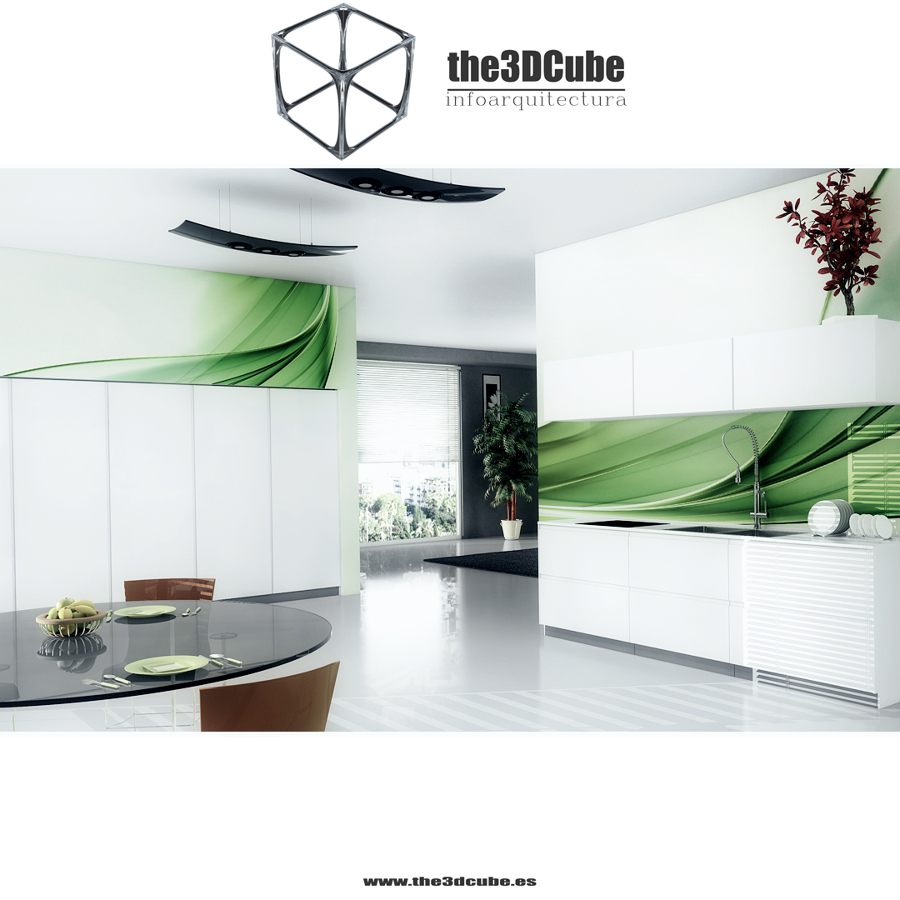 diseño cocina 3d